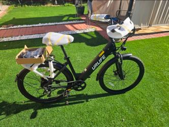 🔥new🔥26" Electric Bike for Adults, 750W Peak Motor, 48V 10.4Ah 60 Miles Range