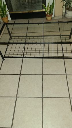 Coffee table and 2 end tables