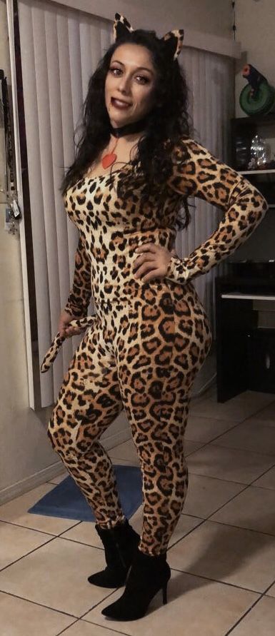 Cougar Costume 3pc Catsuit Size S M For Sale In South Gate Ca
