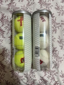 Kith x Wilson Tennis Ball Set (white and Yellow) for Sale in