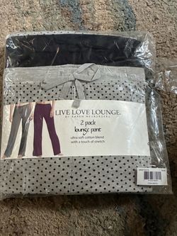 This is a Karen Neuburger Live Love Lounge 2-pack lounge pant set