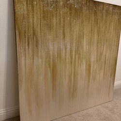 Z Gallerie Wall Art Golden Mist 48”X48”