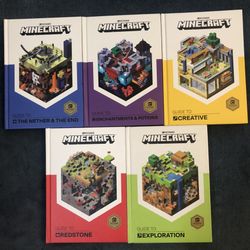 Mojang Minecraft Guide Books 