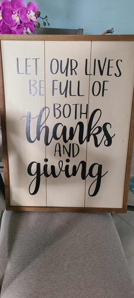 Double-Sided , Farmhouse style Inspirational Sign