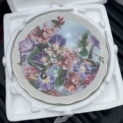 Hummingbird Decorative Plate 