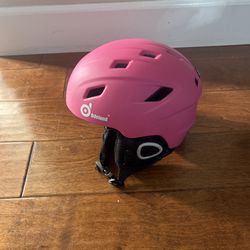 Pink Ski Snow Helmet 