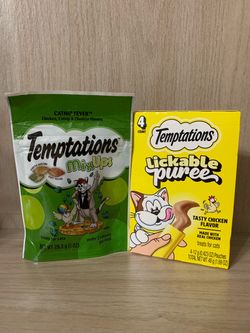 Temptations Cat Treats, Price for Both