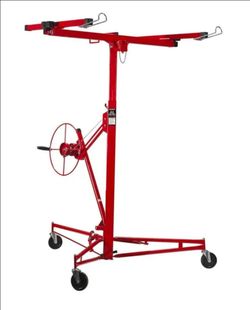 Drywall panel hoist