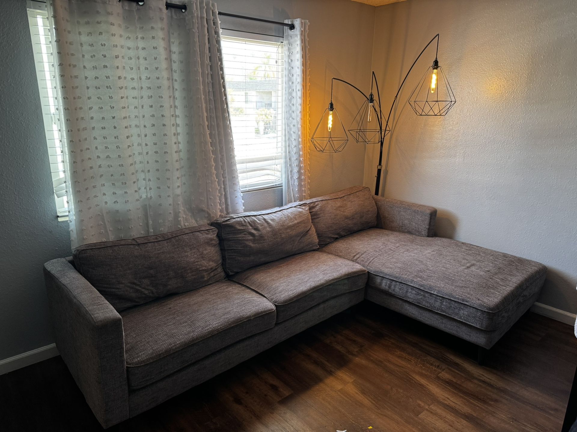 Ashley Furniture 2 Piece Sectional W Chaise (reasonable Offer Only)