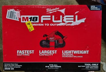 Milwaukee Fuel Band Saw