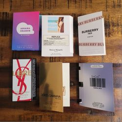 6 Fragrance Sample Sprays For Women