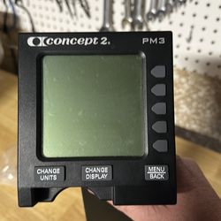 PM3 monitor incl arm for use on a Concept2 Model D rower