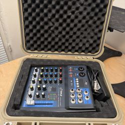 Pyle PMXU43BT Mixer + case 
