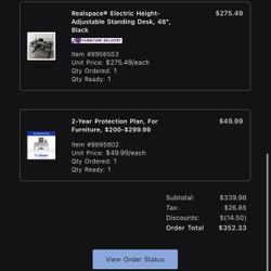 Electric Standing Desk -Like New