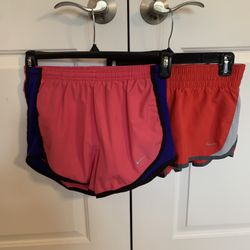 Nike Dri-Fit Tempo Bundle -TWO Pairs Of Womens Running Shorts