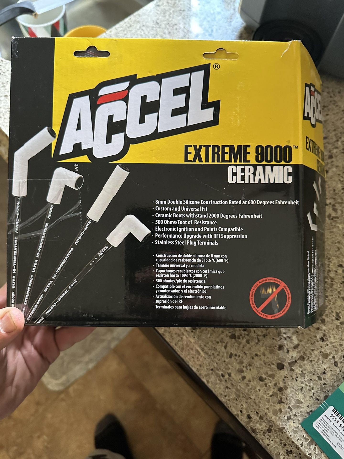 Accel 9000 Ceramic Plug Wires (ls & lt Motor)