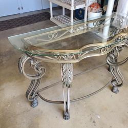 Glass Entry Table
