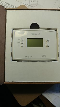 New programmable thermostat