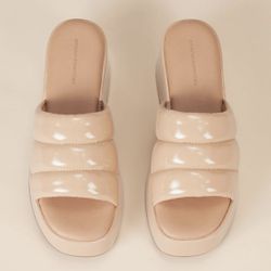 Women's Platform Slide On Sandal size 7