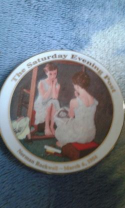 Norman Rockwell collectors plate