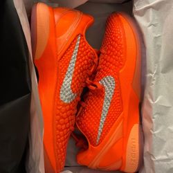 Kobe 6 Pronto Orange Colorway