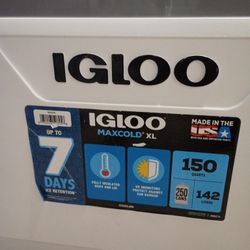 IGLOO Maxcold XL  150QTS Cooler