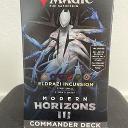 Modern Horizons 3 Eldrazi Magic: The Gathering Modern Horizons 3 Commander Deck Eldrazi Incursion (Factory Sealed) Magic: The Gathering Trading Card Games Individual Commander Modern Horizons 3 Eldrazi Magic: The Gathering Modern Horizons 3 Commander Deck Eldrazi Incursion (Factory Sealed) Magic: The Gathering Trading Card Games Individual Commander