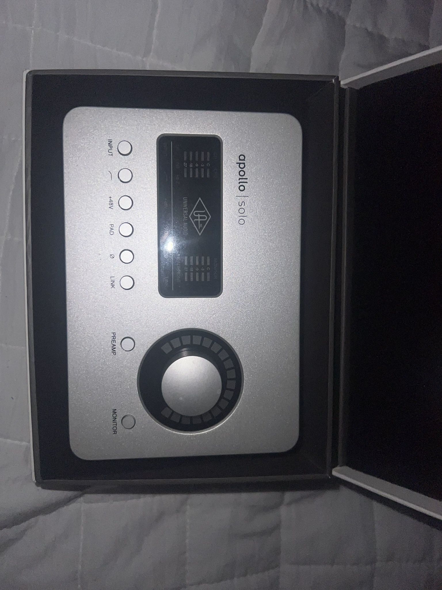 UA APOLLO SOLO INTERFACE