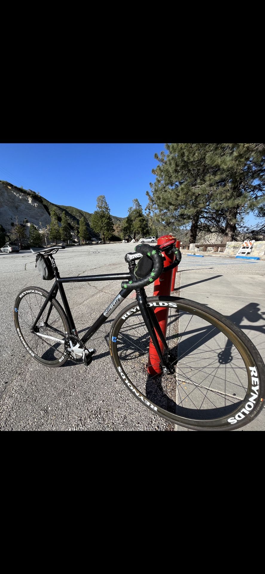 ! RARE ! Reynolds Recon Carbon Track Wheelset Clincher