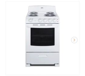 24 in. 2.9 cu. ft. Electric Range in White