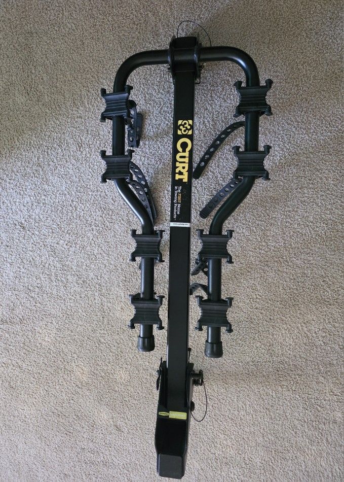 CURT Trailer Hitch Bike Rack for 4 Bicycles