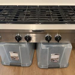 Kitchen Aid 48” Gas Range top