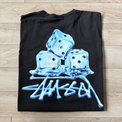 Stussy Melted Tee Ice Dice T-shirt