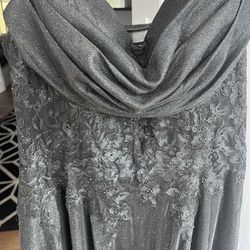 Black Sparkly/Lacey Prom Dress