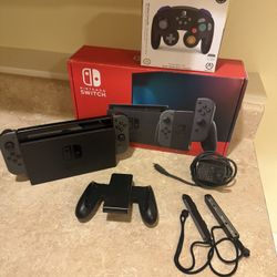 Nintendo Switch With Improved Battery + Extra Controller 🔥🎮