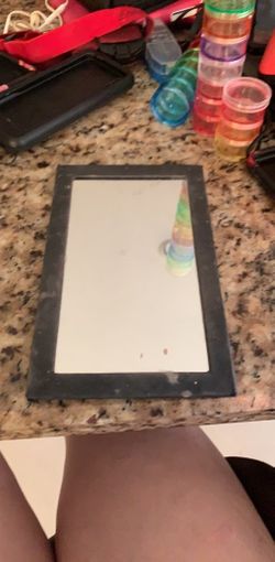 mirror excellent condition just needs to be clean great for putting on makeup