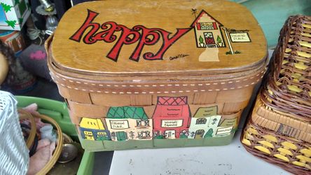 Vintage 1960's CaroNan Wicker Purse