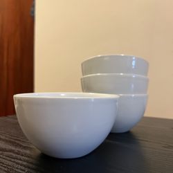 Ceramic Cereal Bowls, Set of Four