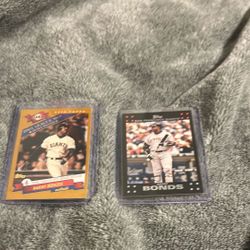 Barry bonds baseball cards 