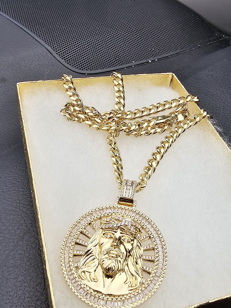 I Deliver I Ship 14k Gold Plated Chain Set
