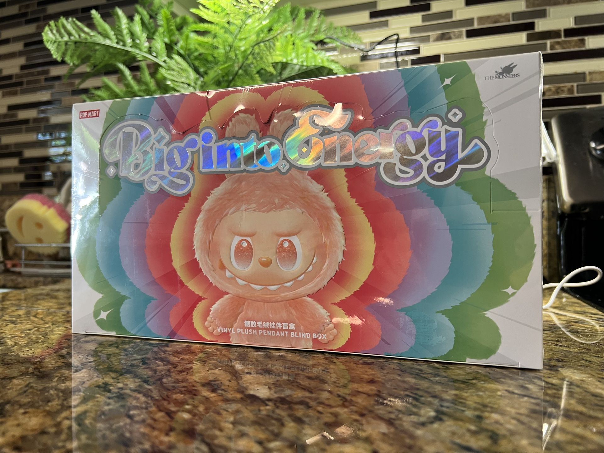 Big Into Energy Labubu Box