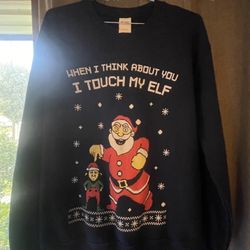 Ugly Christmas Sweater cheeky funny saying 