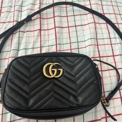 GG MARMONT MINI SHOULDER GUCCI BAG 