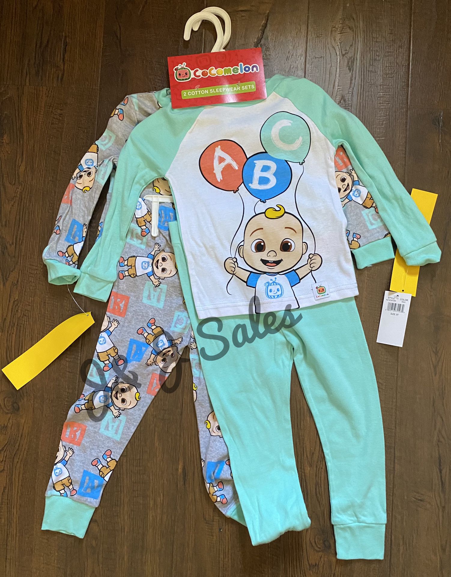 Cocomelon JJ Kids Pajama 4pc Set 