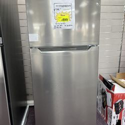Refrigerator, 28’ Wide Brand New Frigidaire , Manufacturer Warranty, Delivery Service 