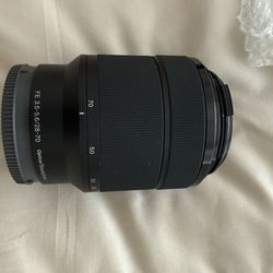 E mount lens for camera