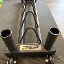 Rep fitness weight plate rack