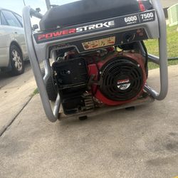 PowerStroke 6000W Generator – 7500W Starting 