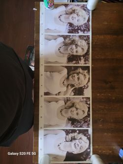 Marilyn monroe poster 1991 original