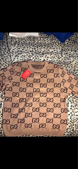 GG Monogram Knit Crewneck Sweater